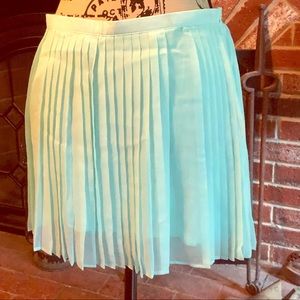 ($42) Aeropostale NWT mint green, pleated, lined